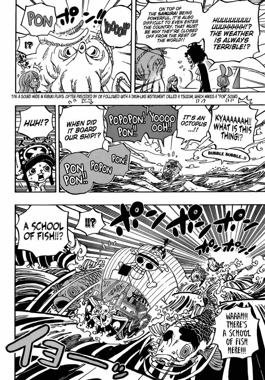 One Piece Chapter 910 page 6