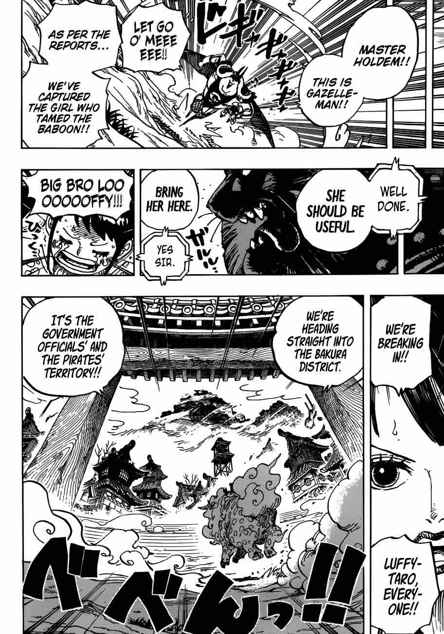 One Piece Chapter 914 page 16