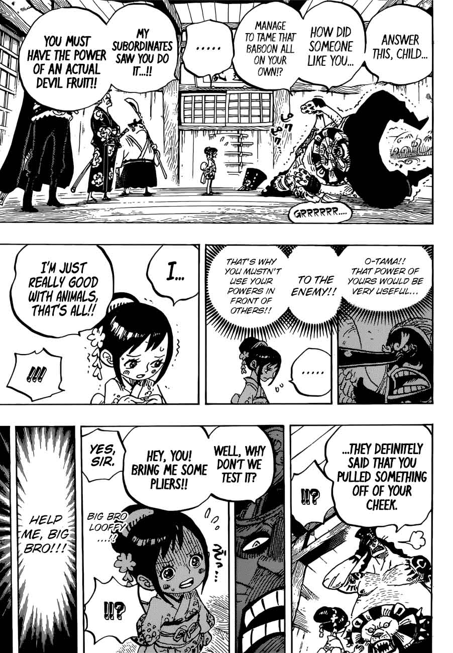 One Piece Chapter 915 page 7