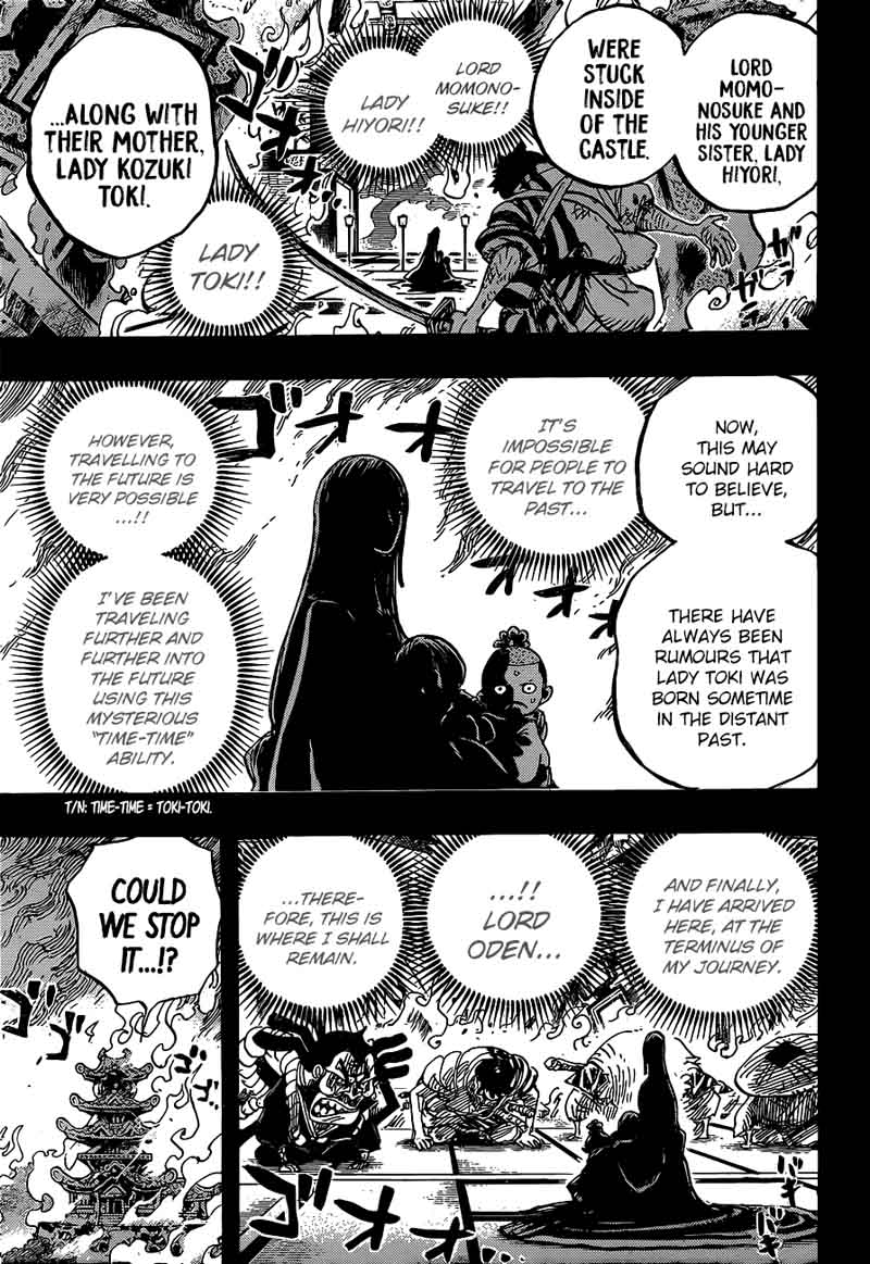 One Piece Chapter 920 page 8