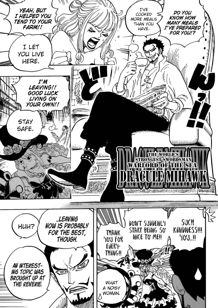 One Piece Chapter 925 page 3