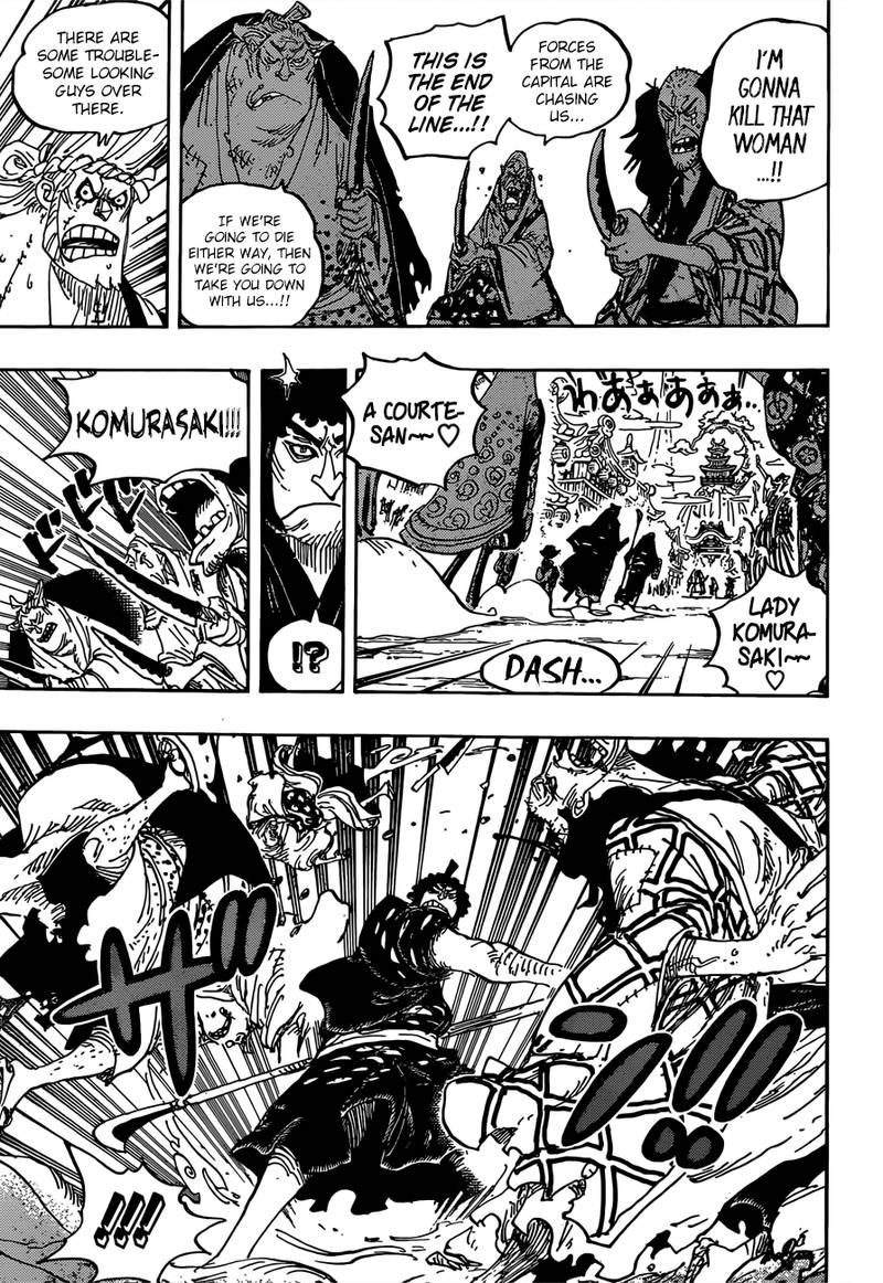 One Piece Chapter 928 page 9