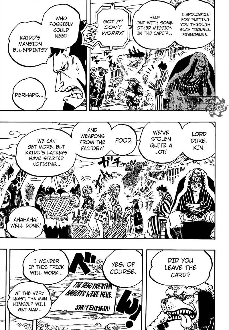 One Piece Chapter 929 page 8