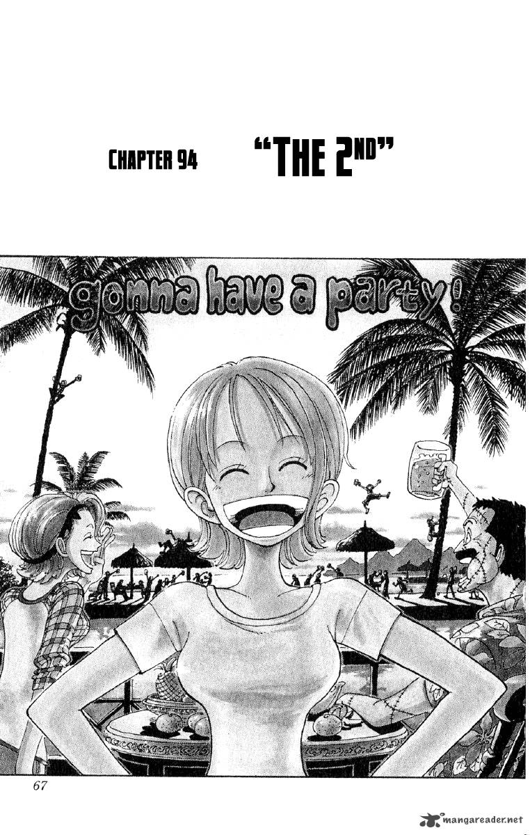 One Piece Chapter 94 page 2