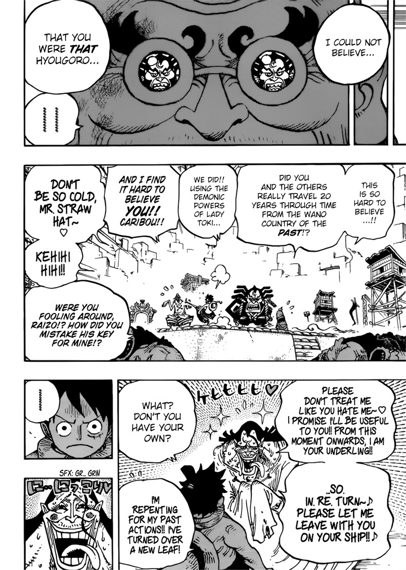 One Piece Chapter 940 page 14