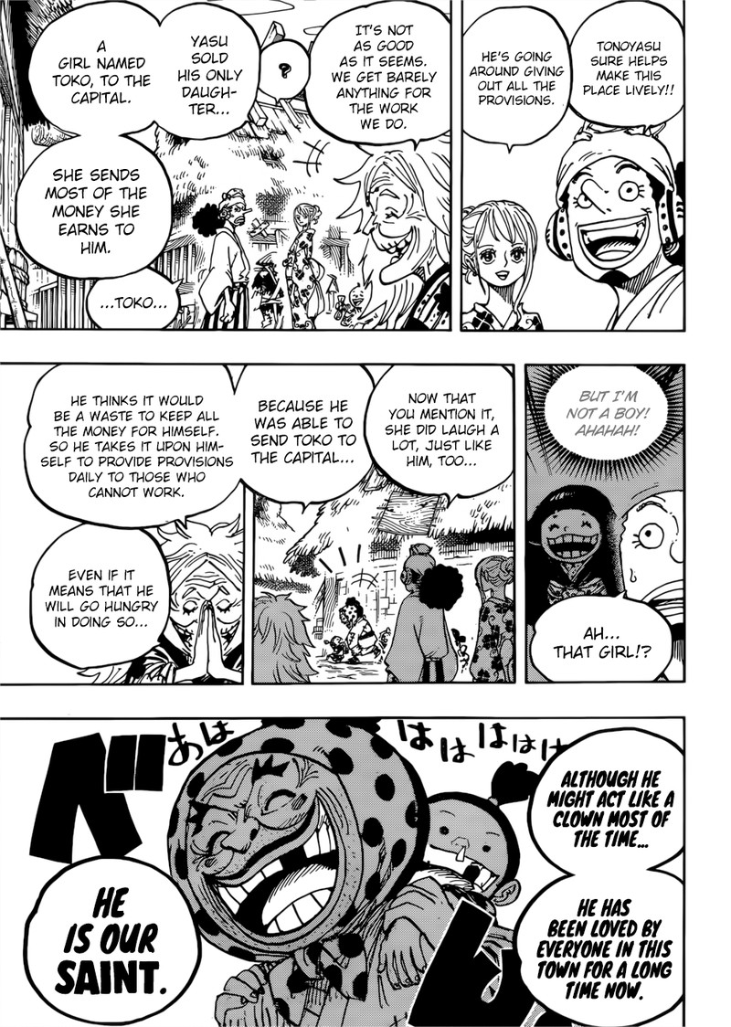 One Piece Chapter 940 page 9