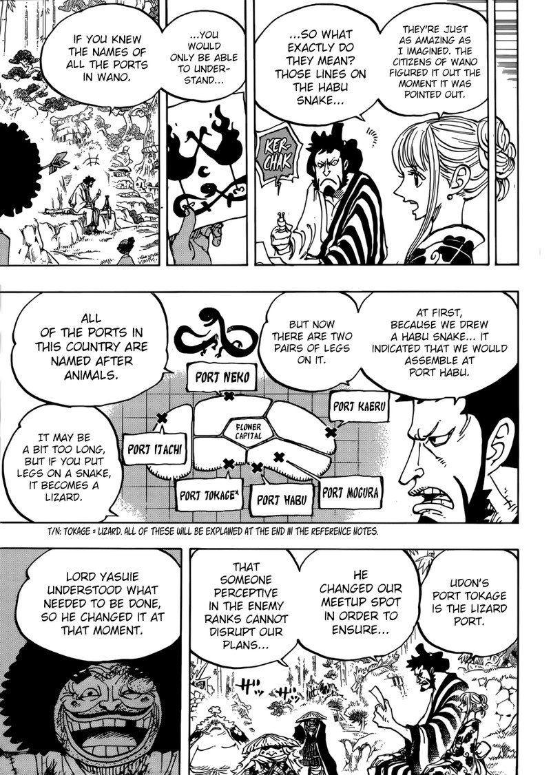 One Piece Chapter 954 page 8