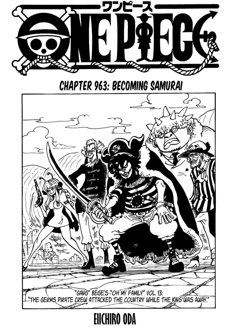 One Piece Chapter 963 page 1