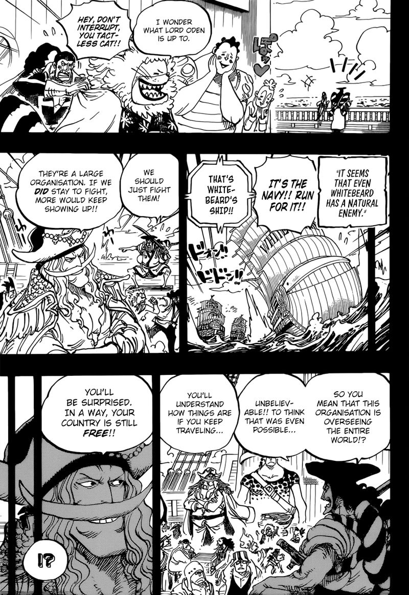 One Piece Chapter 965 page 3