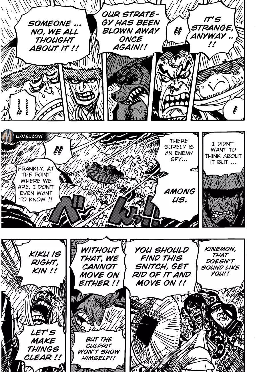 One Piece Chapter 974 page 9