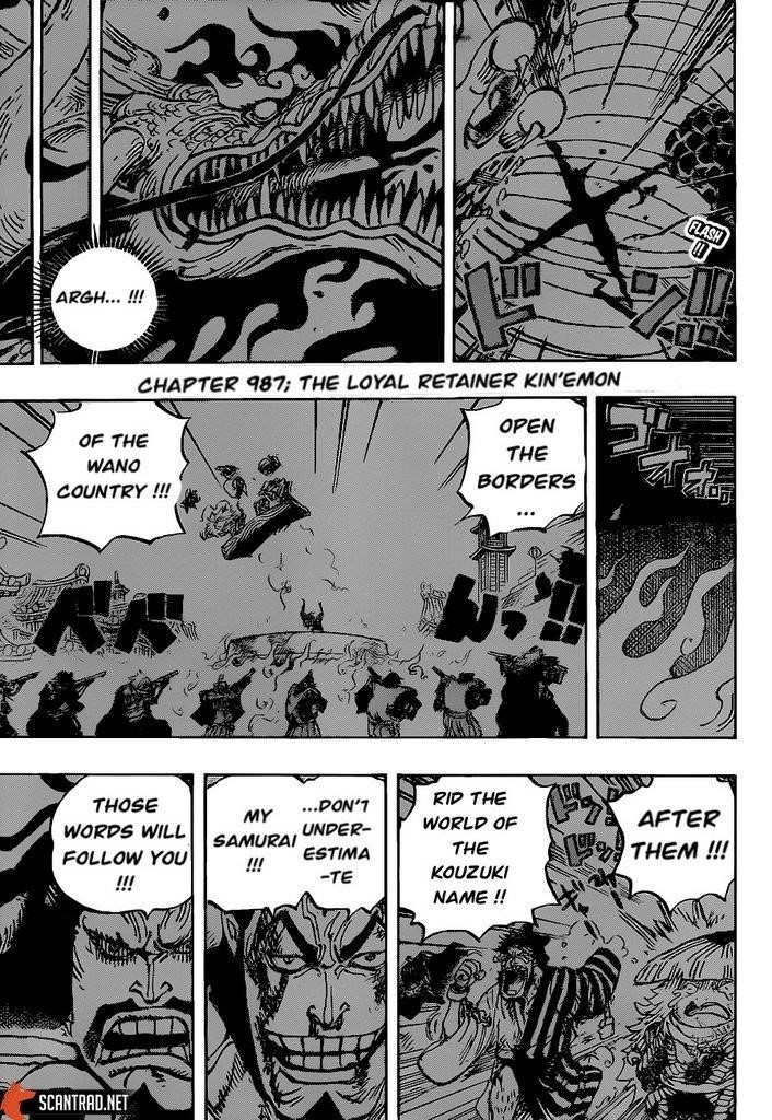 One Piece Chapter 987 page 3