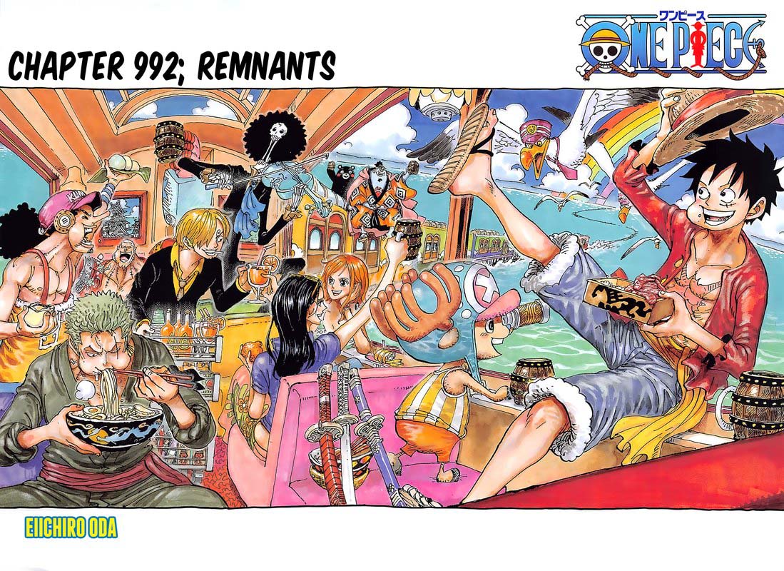 One Piece Chapter 992 page 1