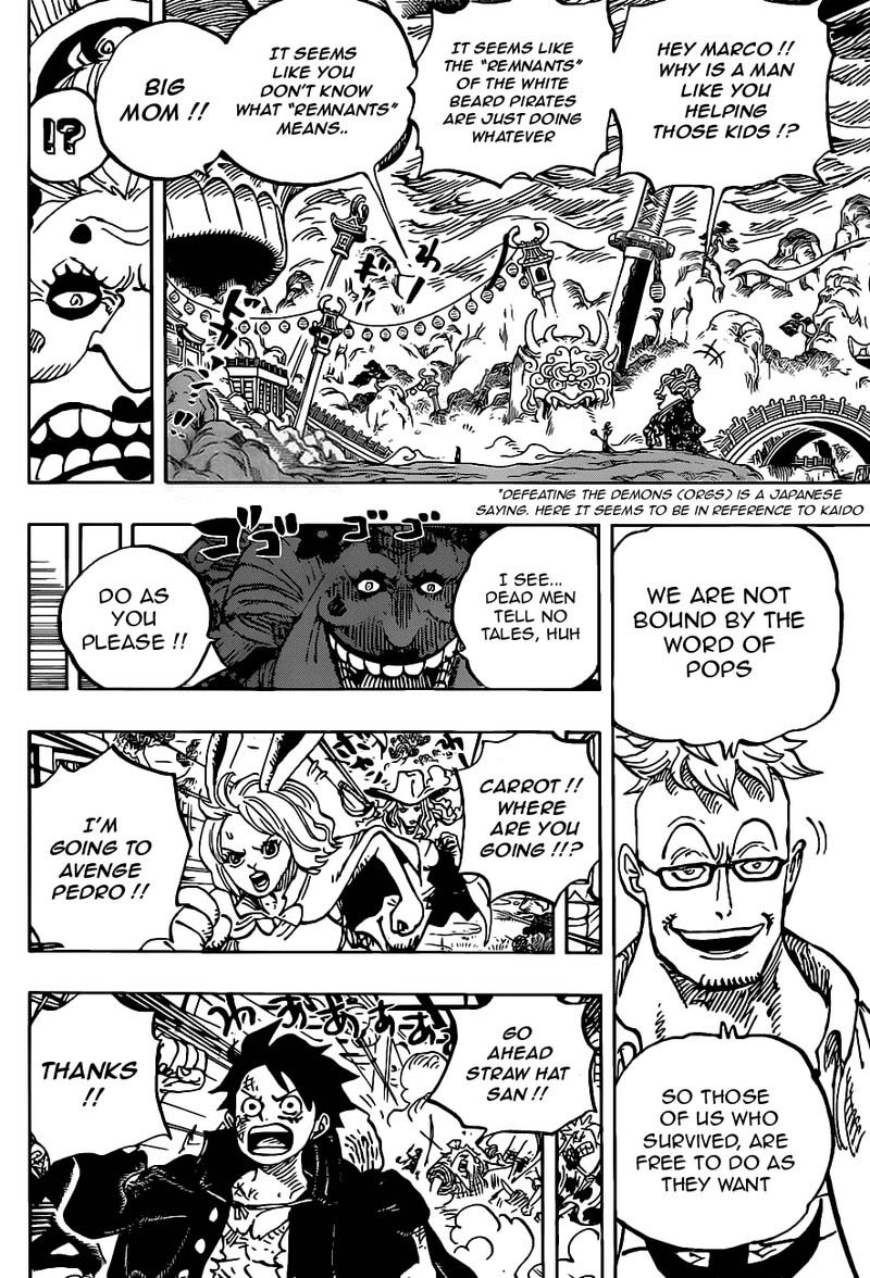 One Piece Chapter 992 page 5