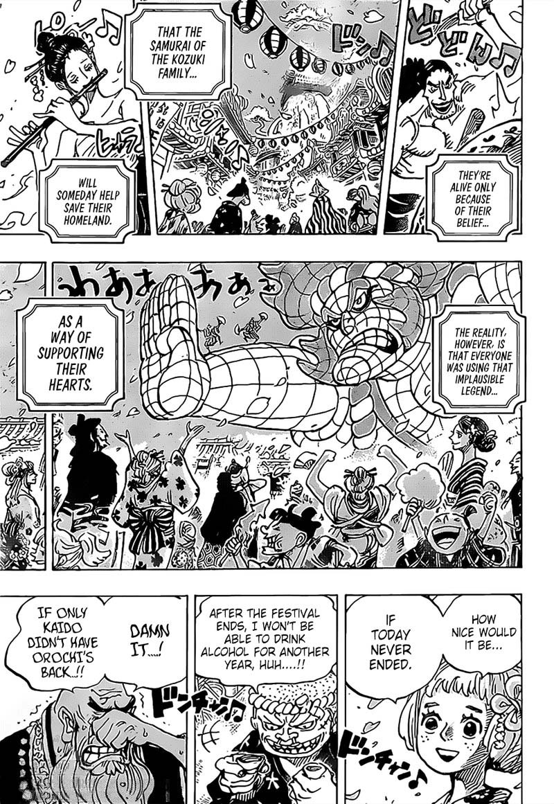 One Piece Chapter 993 page 3