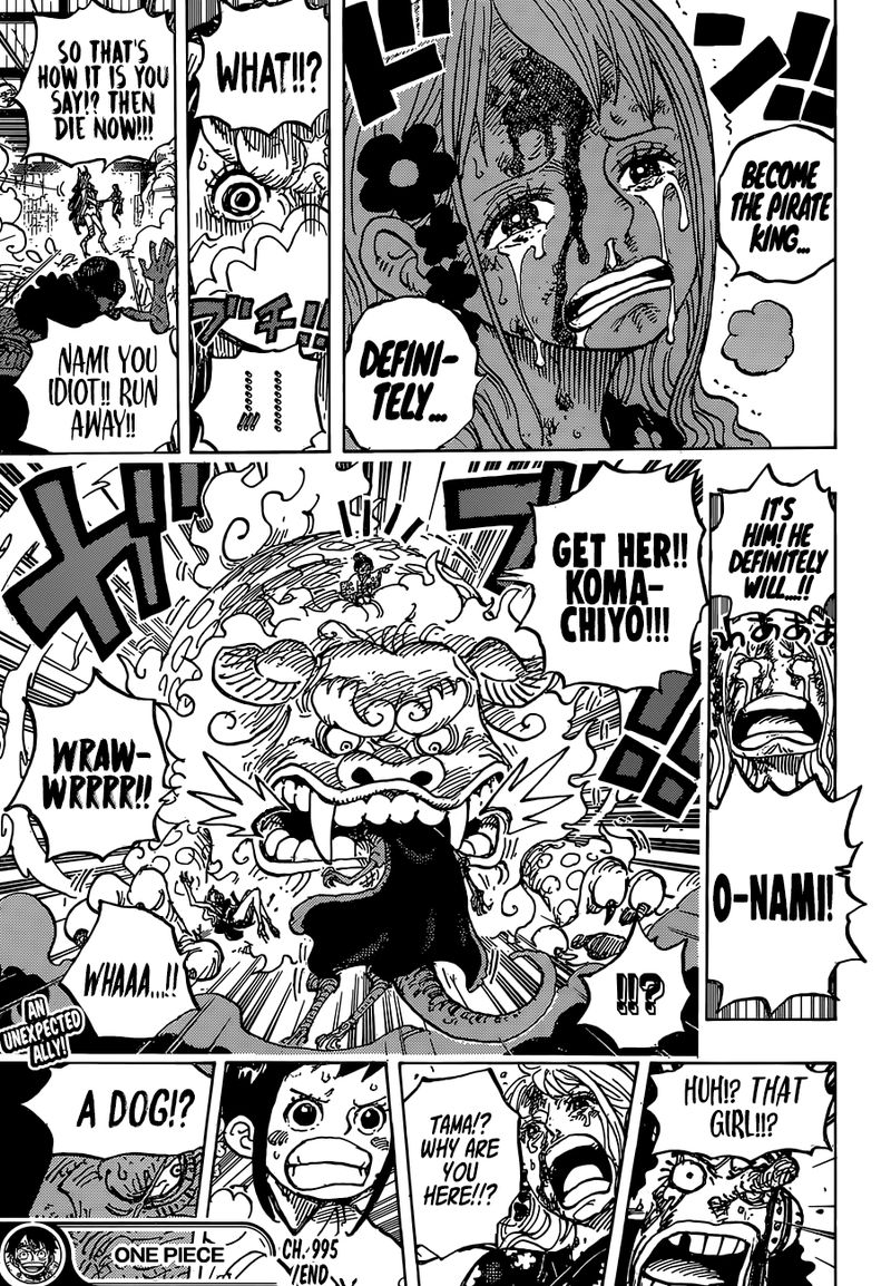 One Piece Chapter 995 page 16