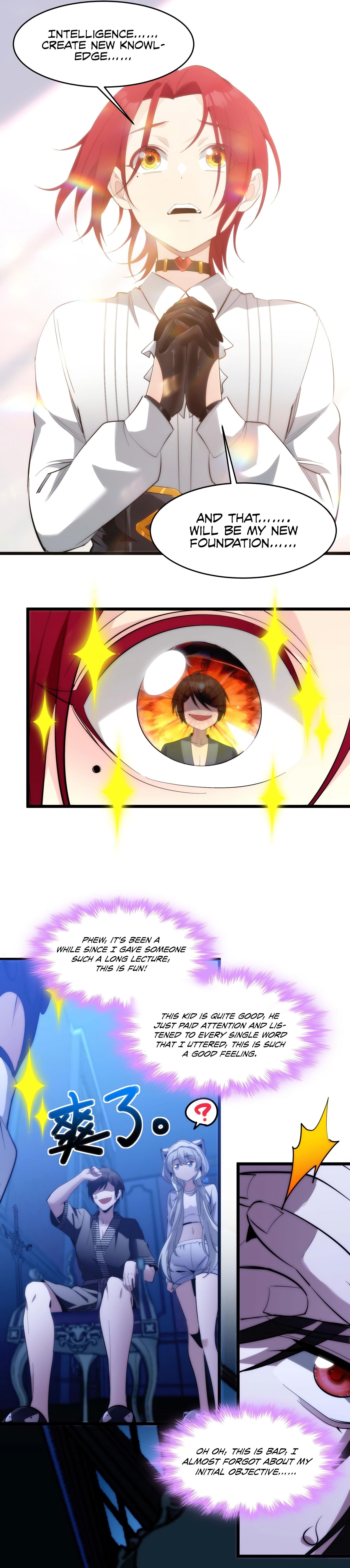 I'm Really Not the Evil God's Lackey Chapter 107 page 8