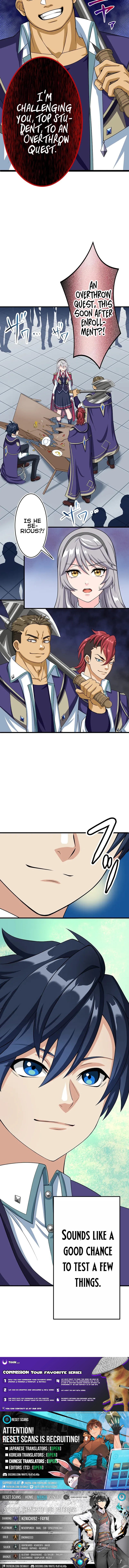Academic Supremacy Academia: The F‑Rank Supply Officer Reincarnates as the Legendary Greatest Mage Chapter 2 page 14