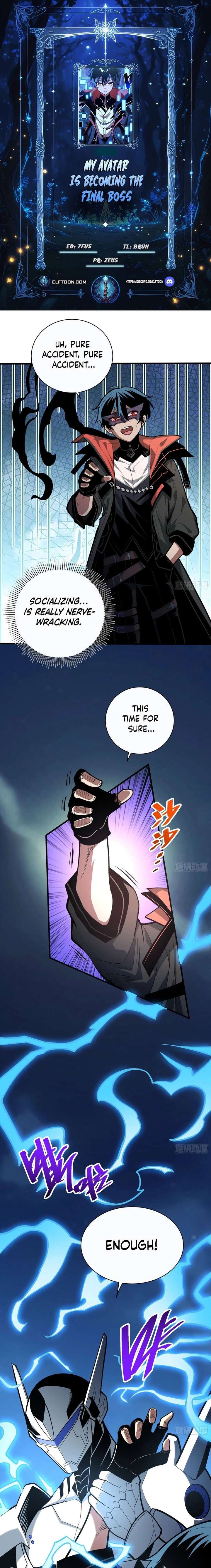 My Avatar Is Becoming the Final Boss Chapter 4 page 1