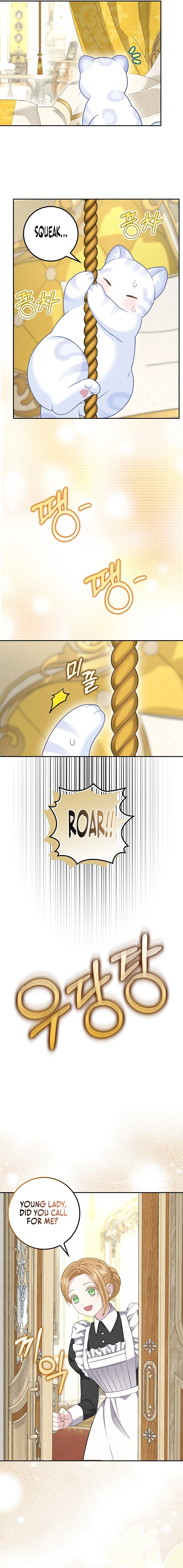 Baby Snow Leopard of the Black Leopard Family Chapter 21 page 7