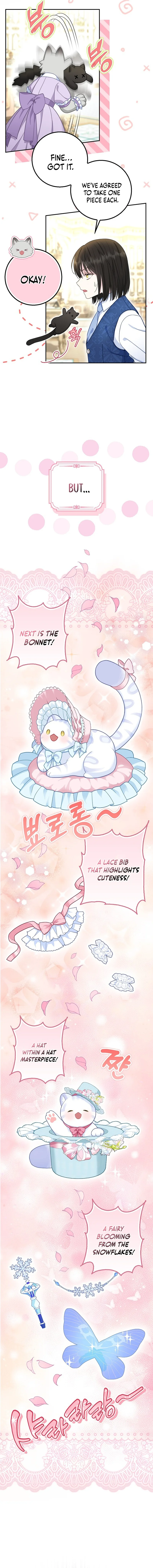 Baby Snow Leopard of the Black Leopard Family Chapter 29 page 11