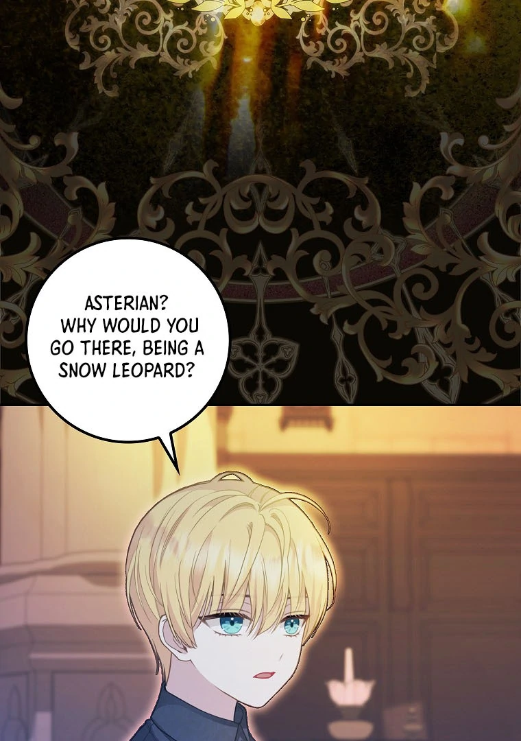 Baby Snow Leopard of the Black Leopard Family Chapter 3 page 50