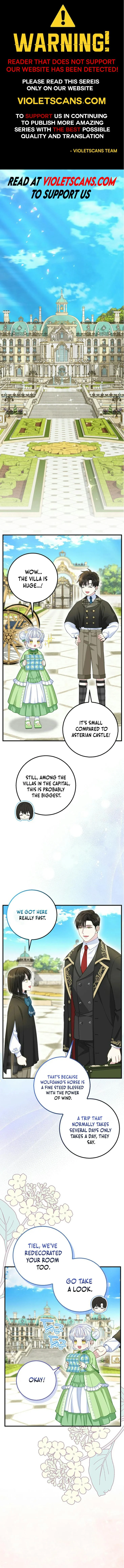 Baby Snow Leopard of the Black Leopard Family Chapter 32 page 1