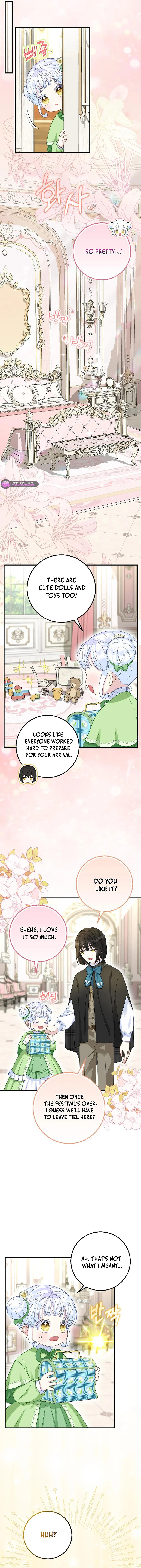 Baby Snow Leopard of the Black Leopard Family Chapter 32 page 2