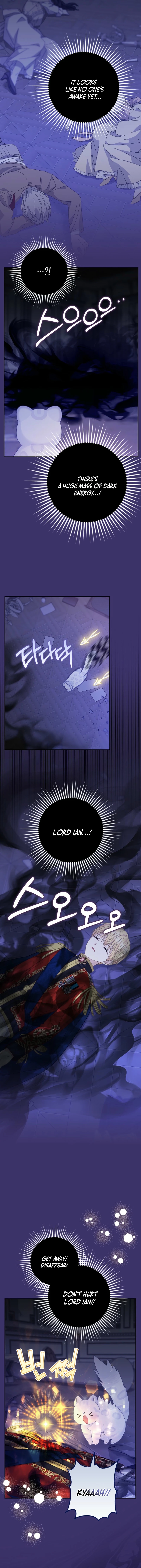 Baby Snow Leopard of the Black Leopard Family Chapter 41 page 11
