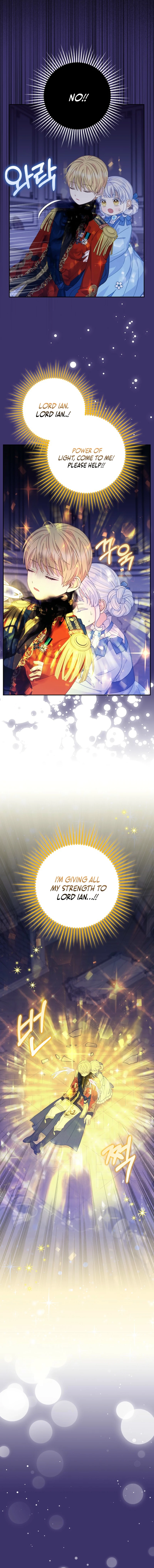 Baby Snow Leopard of the Black Leopard Family Chapter 41 page 13