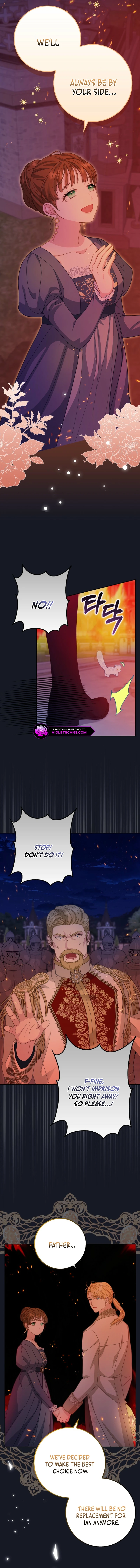 Baby Snow Leopard of the Black Leopard Family Chapter 41 page 6