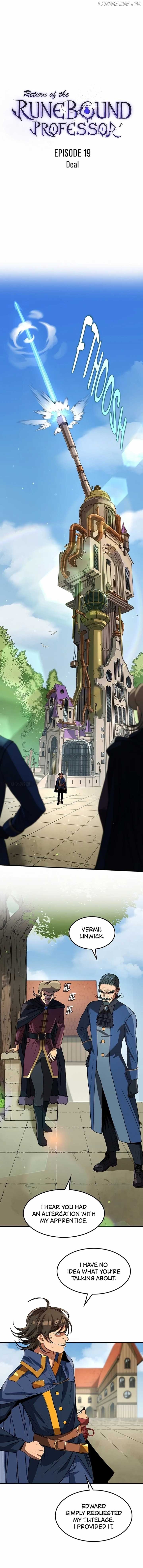 Return of the Runebound Professor Chapter 19 page 1