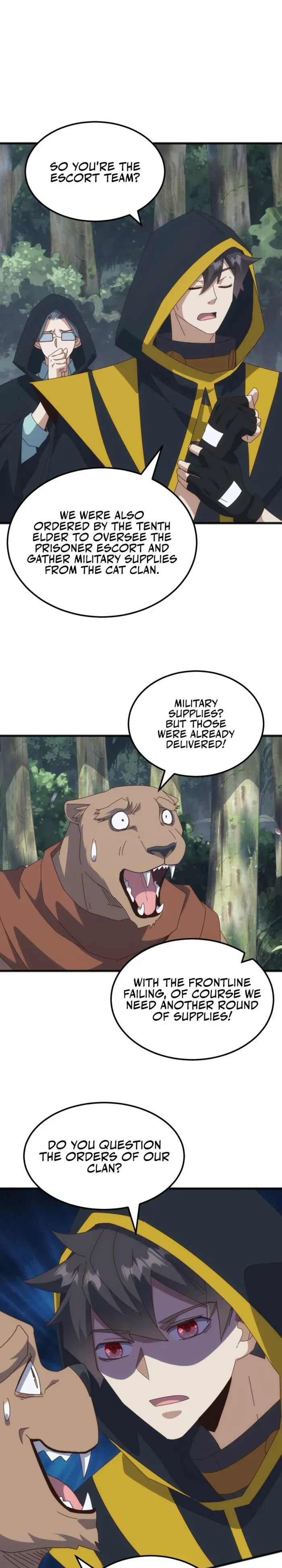 Domestication of Divine Beasts at the Beginning Chapter 41 page 12
