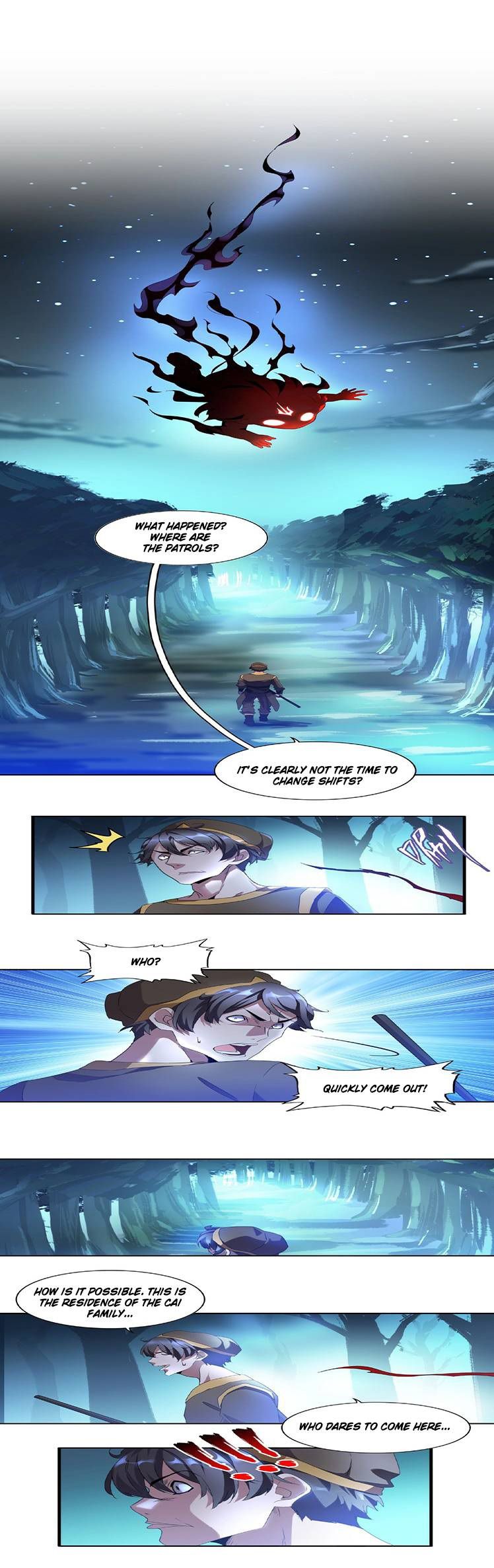 Magic Emperor Chapter 13 page 1