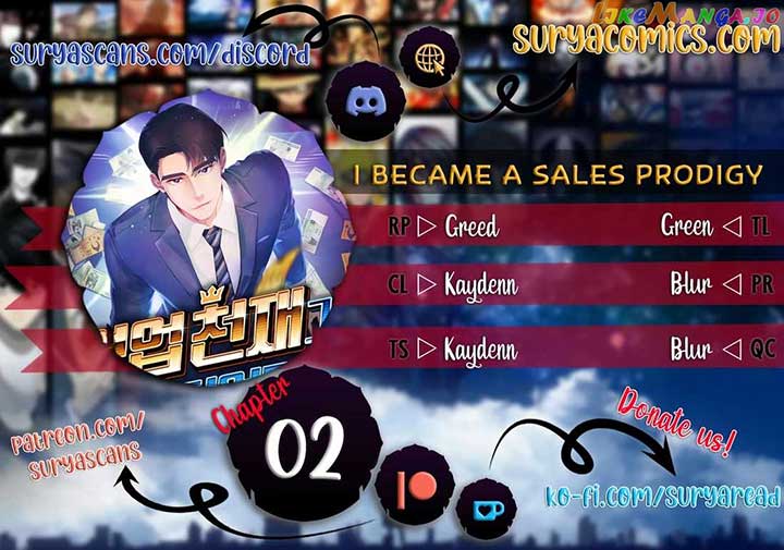 I Became a Sales Prodigy Chapter 2 page 1