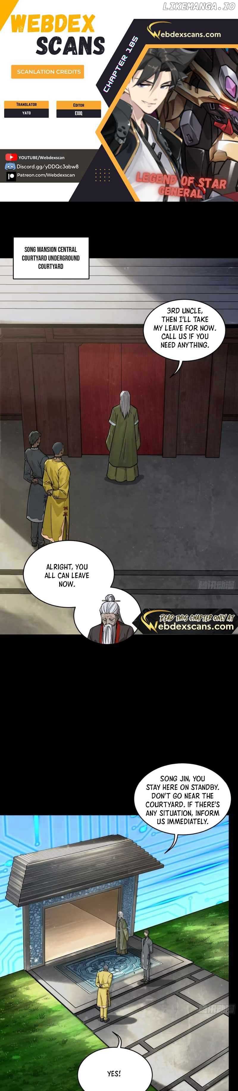 Legend of Star General Chapter 185 page 1