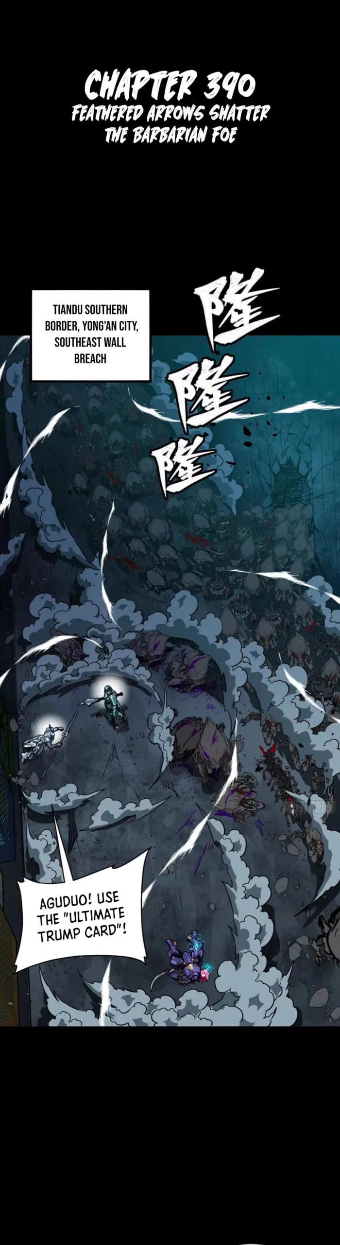Legend of Star General Chapter 390 page 1