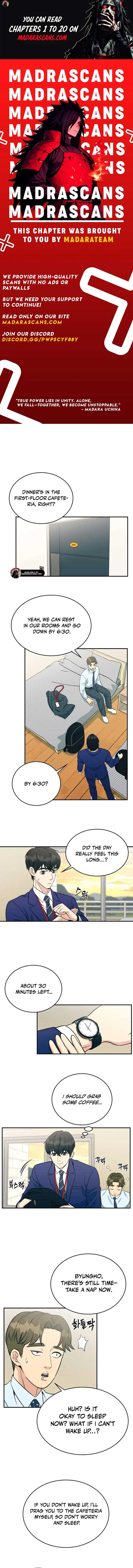 Reincarnated as a New Employee Chapter 11 page 1