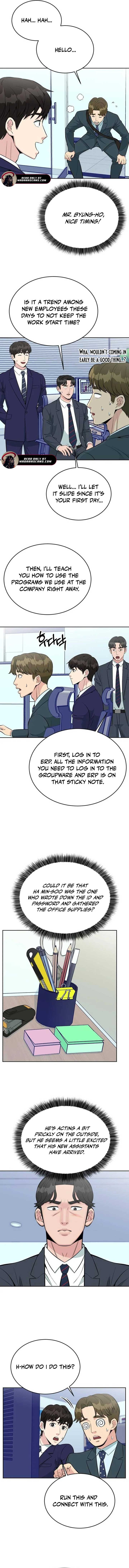 Reincarnated as a New Employee Chapter 15 page 9
