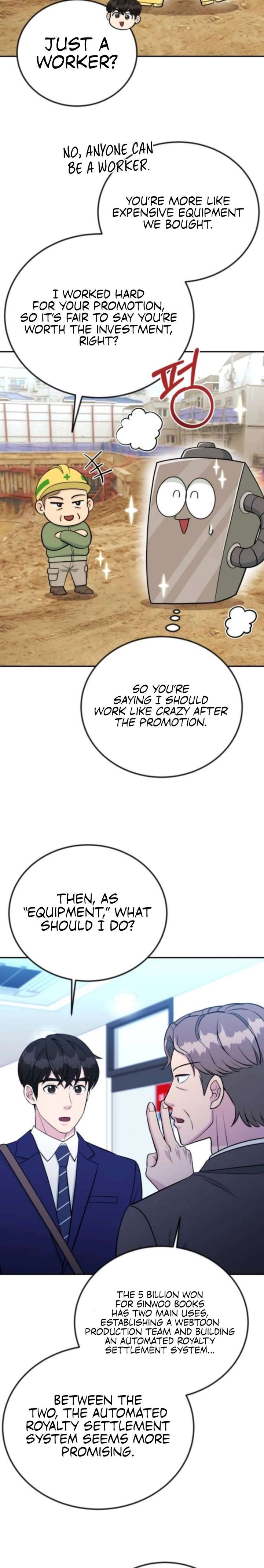 Reincarnated as a New Employee Chapter 61 page 20