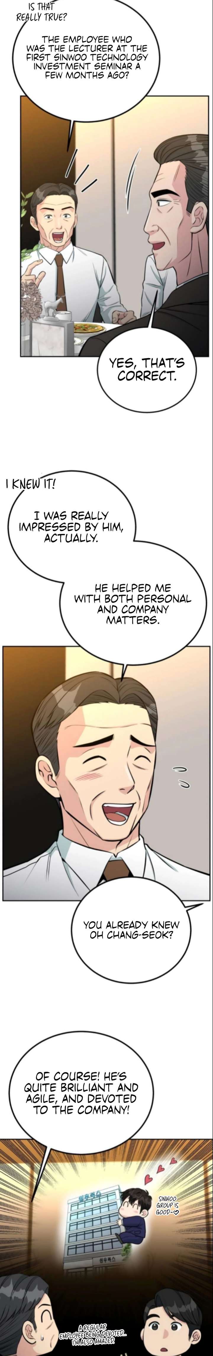 Reincarnated as a New Employee Chapter 62 page 21
