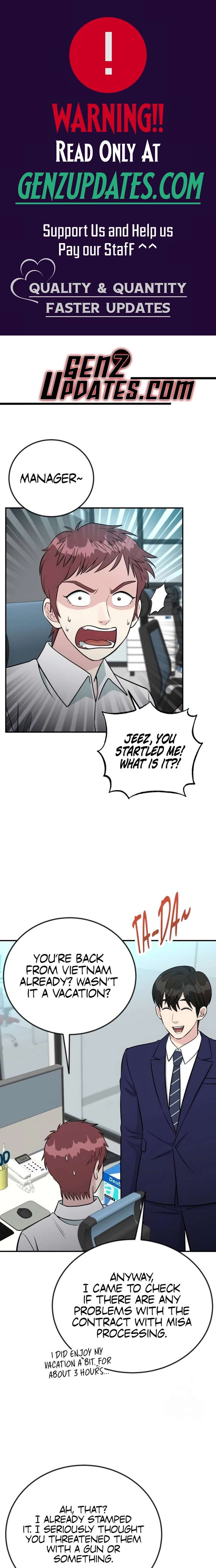 Reincarnated as a New Employee Chapter 72 page 1