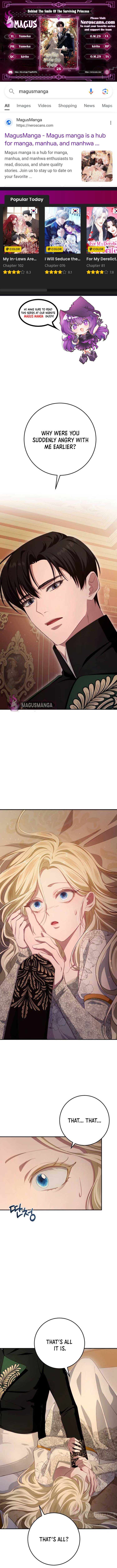 Beneath the Surviving Princess Joyful Facade Chapter 26 page 1