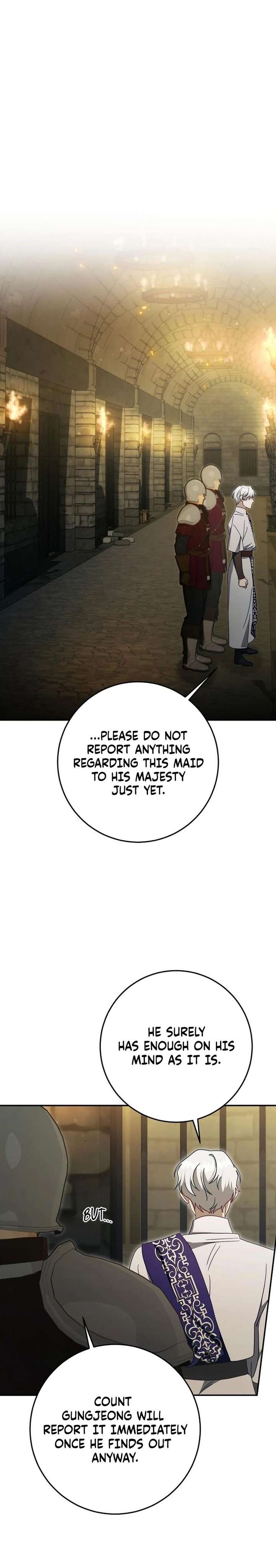 Beneath the Surviving Princess Joyful Facade Chapter 94 page 19