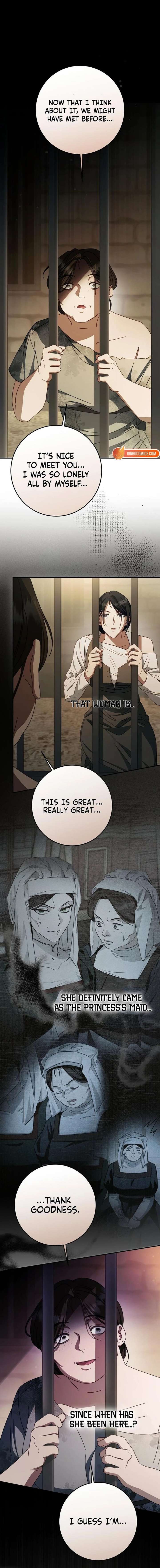 Beneath the Surviving Princess Joyful Facade Chapter 94 page 22