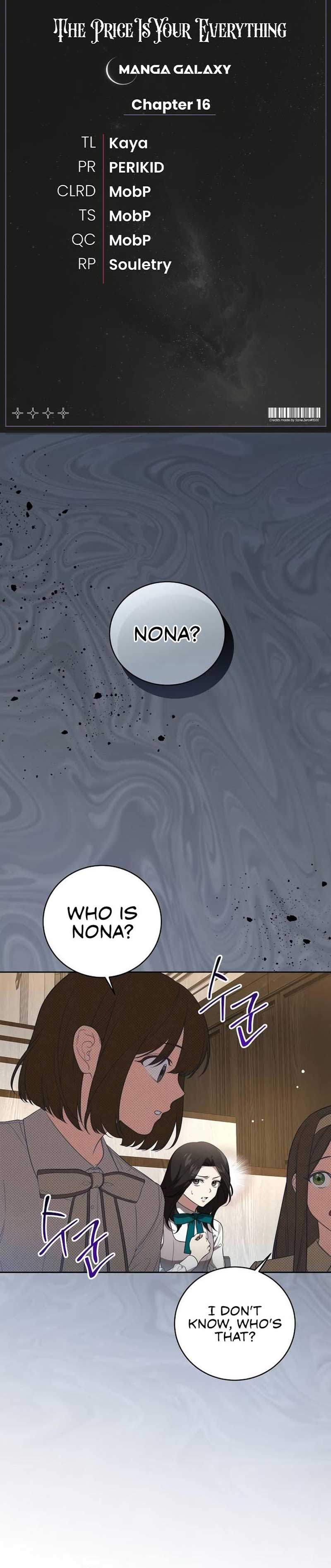 The Price Is Your Everything Chapter 16 page 1