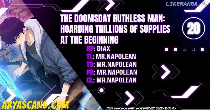 The doomsday ruthless man: hoarding trillions of supplies at the beginning Chapter 20 page 1