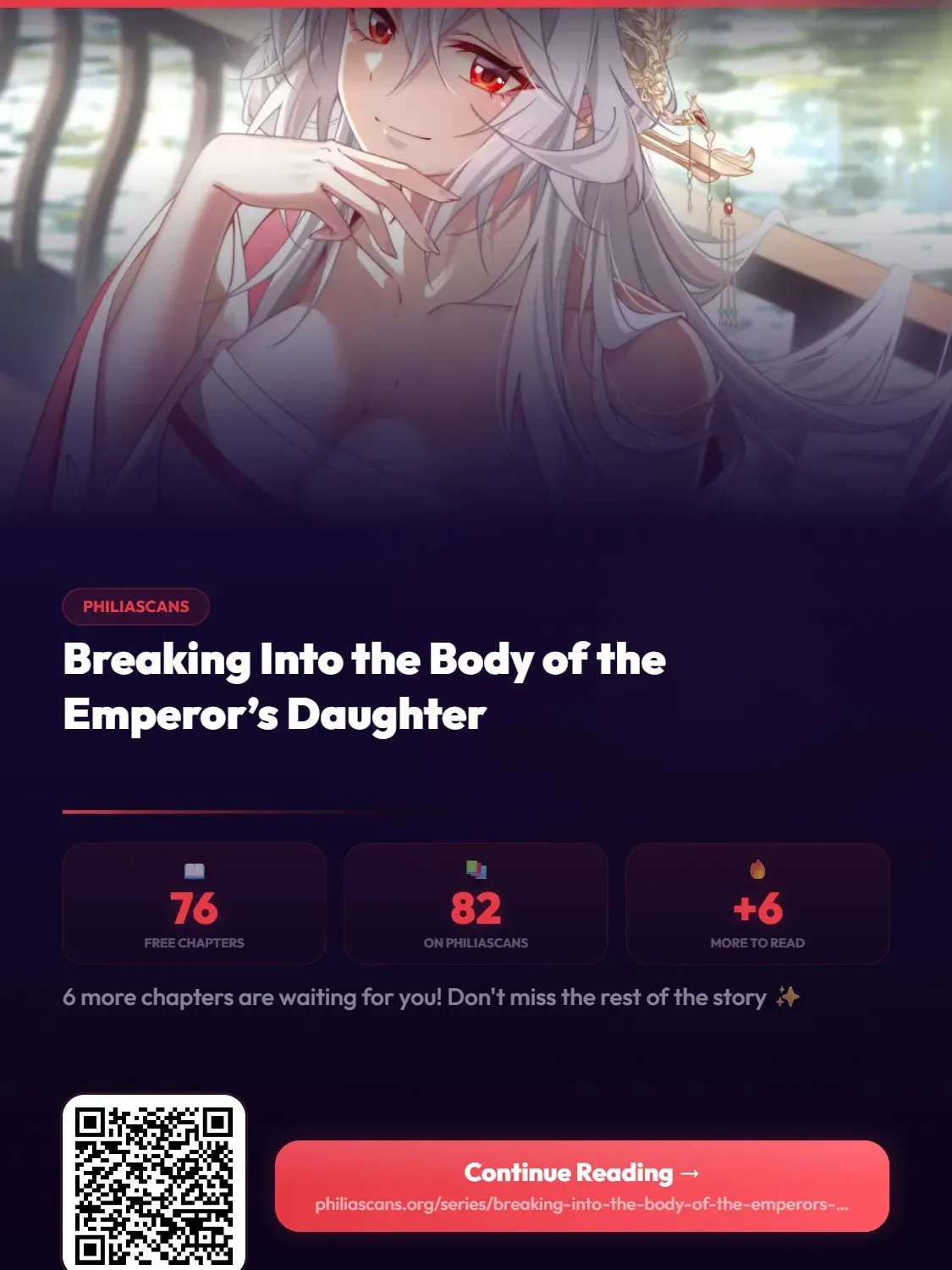 Breaking Into The Body of The Emperor’s Daughter Chapter 76 page 49