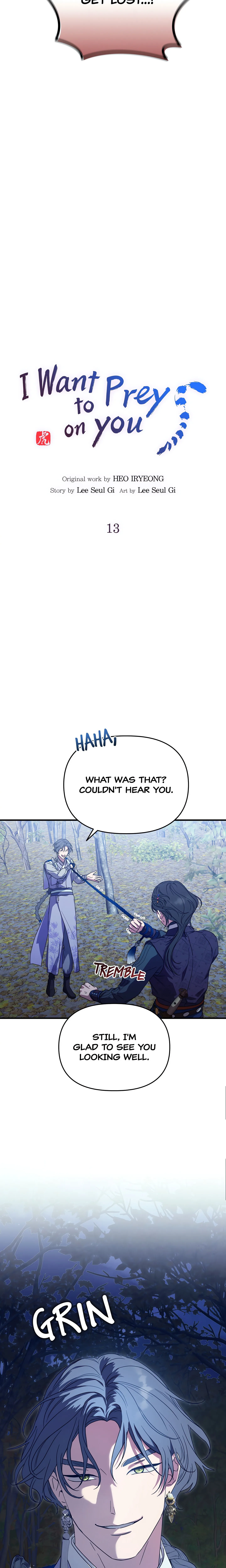 I Want to Prey on You Chapter 13 page 2