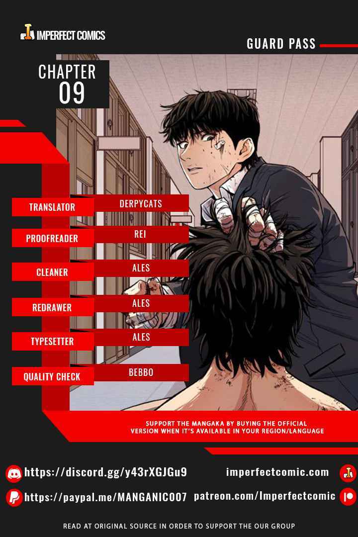 Guard pass Chapter 9 page 1