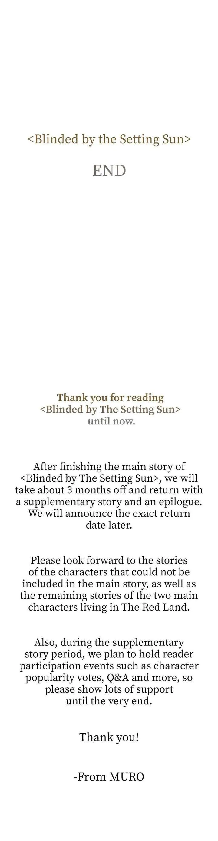 Blinded by the Setting Sun Chapter 211 page 19